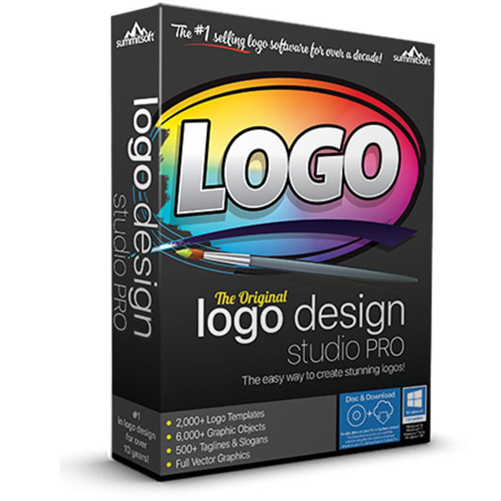 Logo Design Studio Pro V1.0.0 - Summitsoft'S Professional Logo Design Software For Creating Stunning Logos.