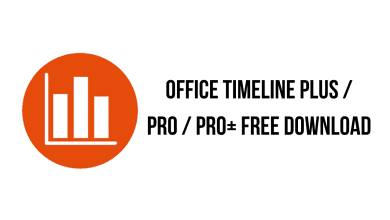 &Quot;Office Timeline Crack&Quot; - A Software Icon With A Broken Chain Link Symbolizing The Unauthorized Use Of Office Timeline Software.