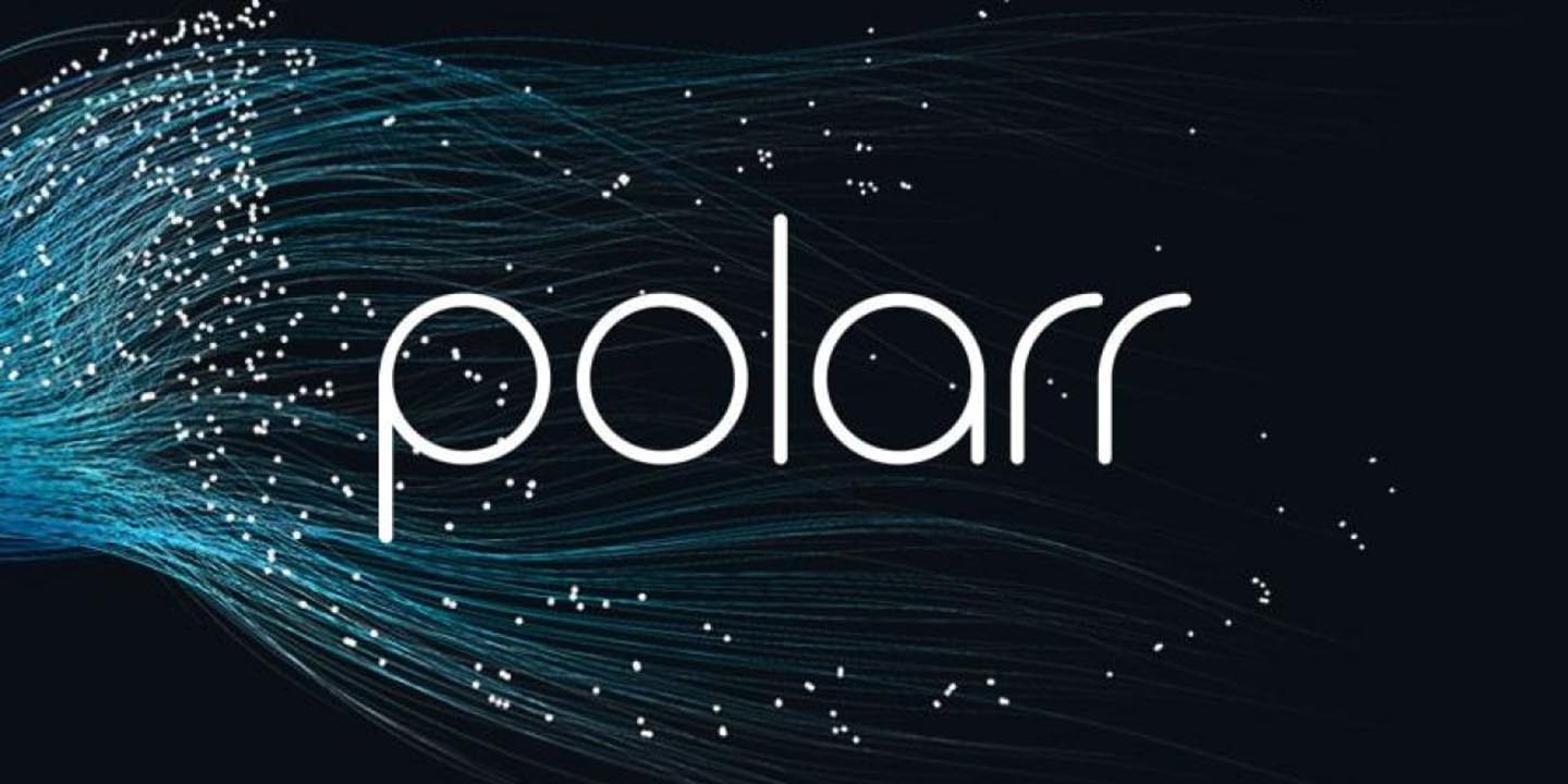 Polar Introduces A Cloud-Based Platform For Remote Work. Image: Polarr Logo With A Cloud Symbol In The Background.