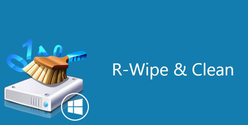 R-Wipe &Amp; Clean Logo: A Sleek And Modern Logo For The Software, Featuring The Brand Name In Bold, Clean Typography.