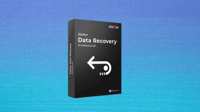 The Image Shows Data Recovery Software On A Blue Background. It May Be Related To Stellar Data Recovery Crack.