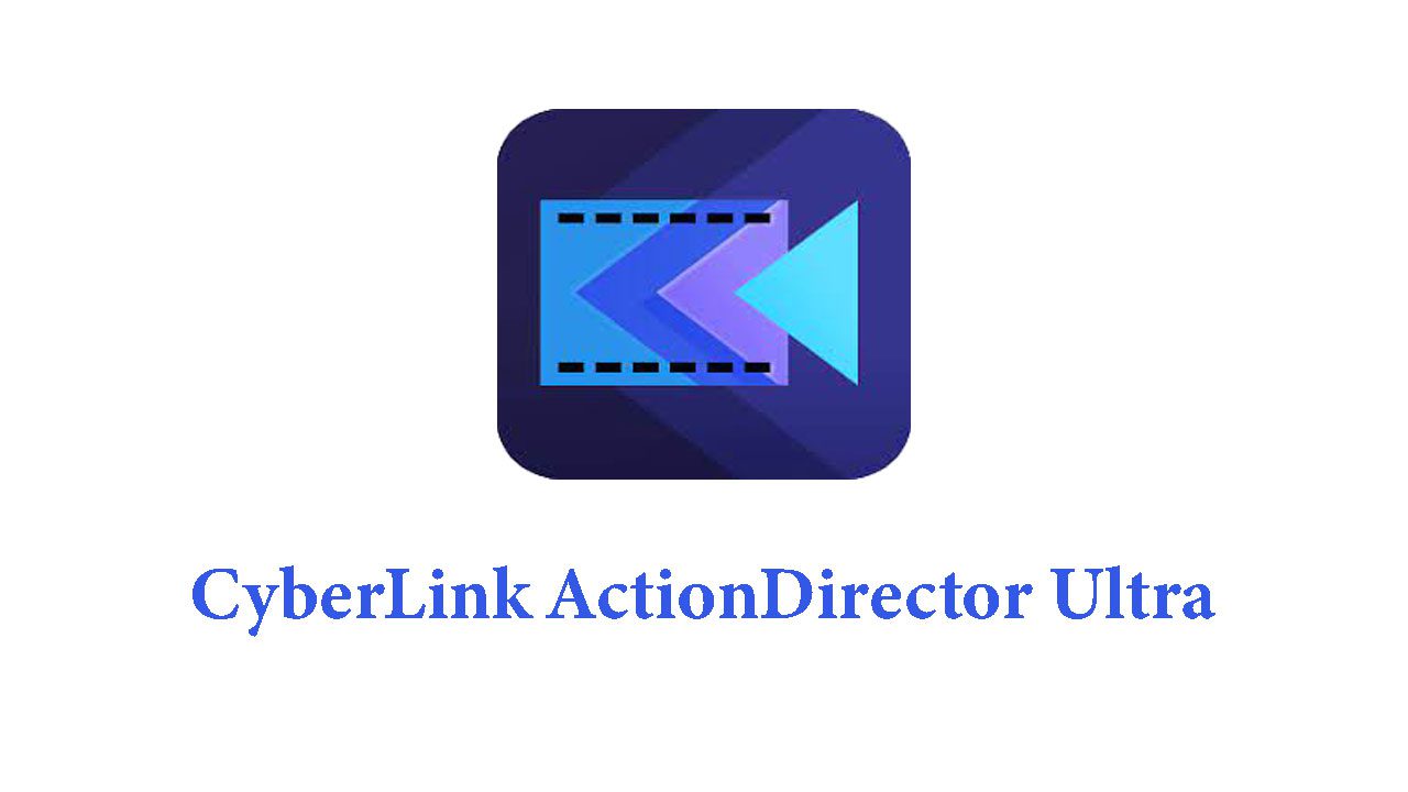 Version 1: Logo For Cyberlink Actiondirector Ultra, Featuring Sleek Design With Bold Text And Modern Graphics.