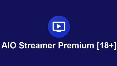 Aio Streamer Premium 18+ Apk Logo With A Sleek Design And Bold Colors, Representing A Streaming Service For Adults.