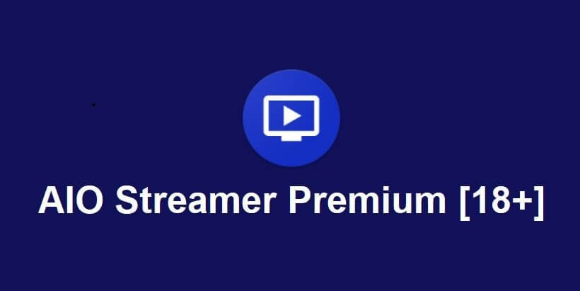 Aio Streamer Premium 18+ Apk Logo With A Sleek Design And Bold Colors, Representing A Streaming Service For Adults.