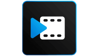 1. Video Player Icon With Blue And White Square For Magix Video Pro X16.