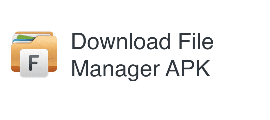 1. File Manager Apk Download Button On A Smartphone Screen.