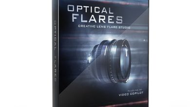 Optical Flares Dvd Cover Featuring Video Copilot'S Optical Flares.