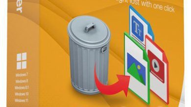 A Software Box For &Quot;Abelssoft Undeleter&Quot; In Orange Features A Trash Can And Recovery Arrow Graphic. The Box Details Recovery Features, Compatibility With Windows 7-11, And A Qr Code. It Also Has The Microsoft Partner Logo And Mentions &Quot;Restores Permanently Deleted Files.&Quot; Plus, It Supports Integration With Appdoze.