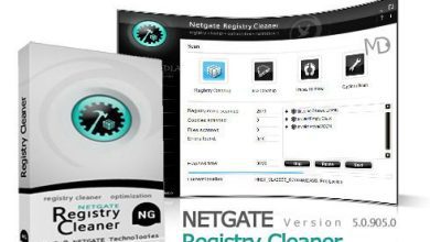 A Software Product Box Labeled &Quot;Netgate Registry Cleaner 2024&Quot; Stands Next To A Screenshot Of The Netgate Registry Cleaner Application Interface, Showcasing Options Such As Scan, Registry Cleanup, And Backup. The Text Reads Netgate Version 5.0.905.0 Registry Cleaner.