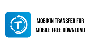 A Blue Square Icon With A White &Quot;T&Quot; In The Center, Surrounded By A Circular Arrow, Alongside The Text &Quot;Mobikin Transfer For Mobile Free Download” On A White Background. This Mobile Transfer Software Ensures Easy And Efficient Data Migration.