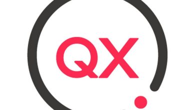 The Image Shows The Logo Of &Quot;Qx,&Quot; Evoking A Modern, Tech-Savvy Style Reminiscent Of Haxnode. It Consists Of A Stylized Black And Red Circular Design. The Bold Red Letters &Quot;Qx&Quot; Are Centered Within The Black Circle, Open At The Bottom With A Small Red Dot. The Trademark Symbol &Quot;Tm&Quot; Is At The Top Right.